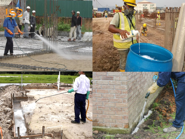 Kết hợp nhiều phương pháp chống mối công trình 
