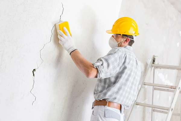 Khe nứt ẩm ướt tạo điều kiện cho mối xâm nhập